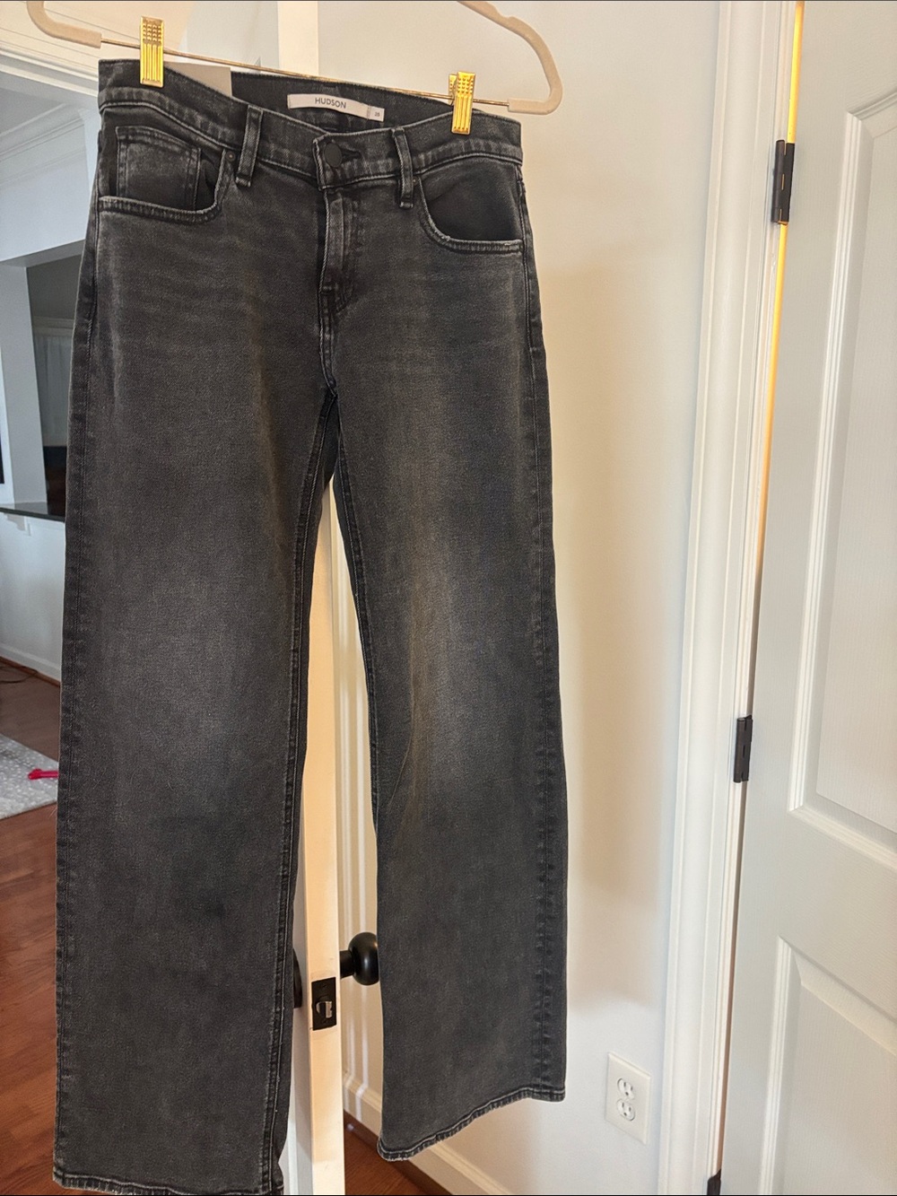 Hudson Straight-Leg Jeans